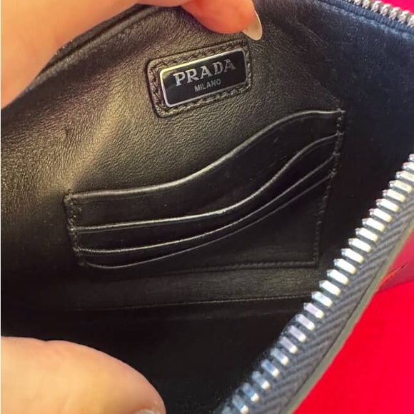 PRADA Saffiano Leather Wristlet Authentic - Picture 13 of 14